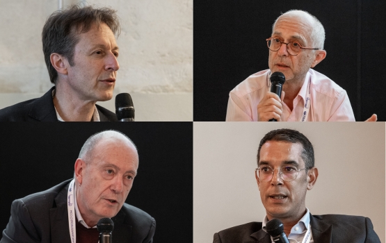 Des speakers experts en transport qui exposent des problématiques du secteur