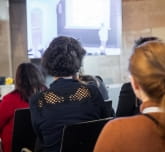 Loaders listening to a conference or expert workshop