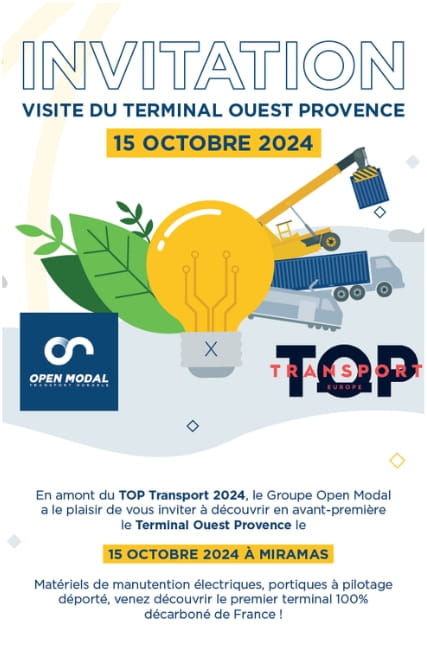 Invitation pour l'opération Open Modal pour Top Transport